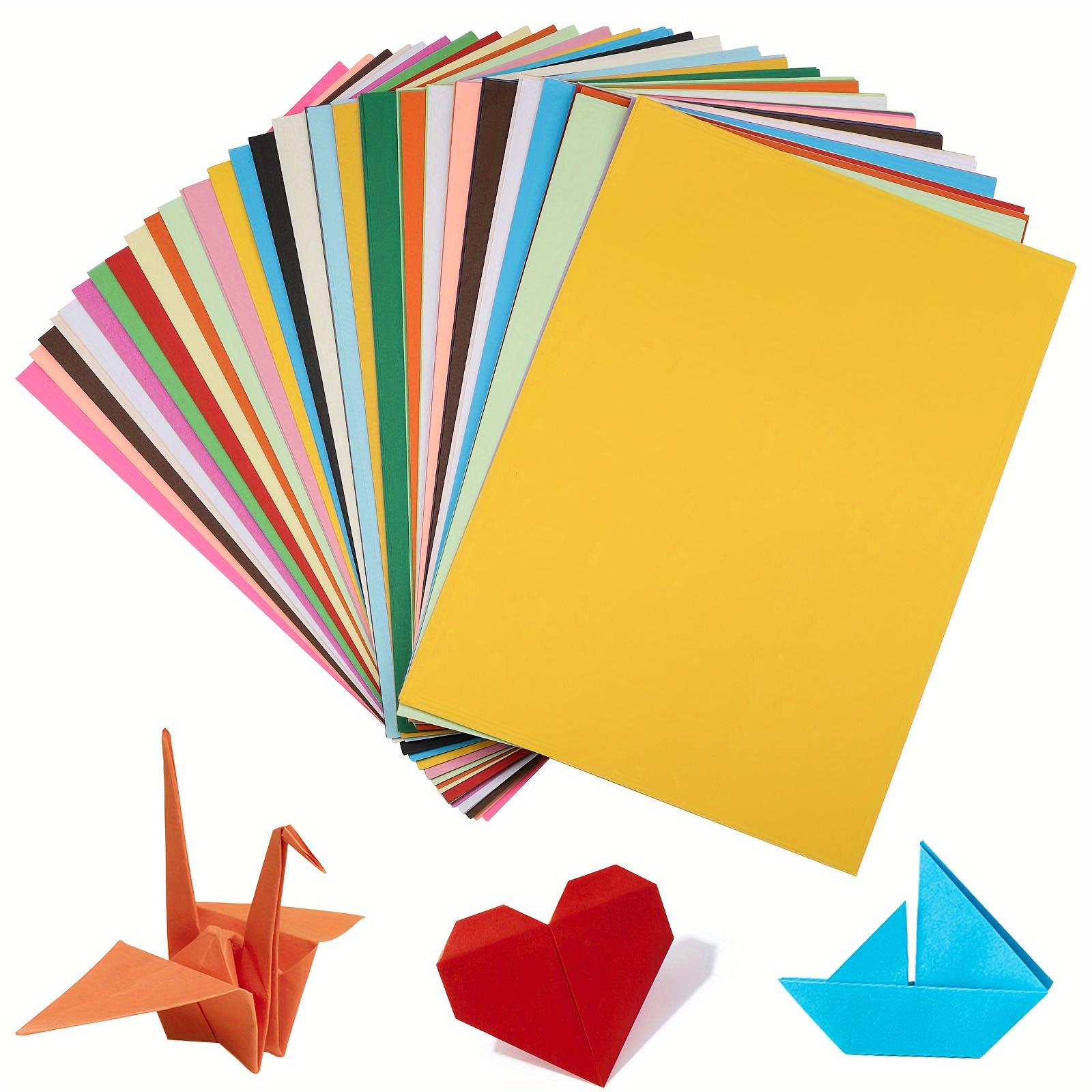 Set of 100 & 50 A4 Color Printer Paper, Multi-Purpose High-Quality Colored Paper, Origami and Art Crafts, 10 Vibrant Colors, 8.3x11.7 Inches, Stationery Office Supplies