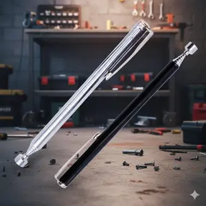 Magnetic Telescoping Pickup Tool: Extendable Probe with Strong Grip for Nuts, Bolts, Screws. Must-Have DIY Repair Kit, Travel & Organization Helper, Perfect Mini Gadget Gift for Holidays & Men.