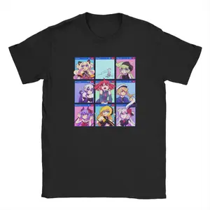 Kasane Teto Popular Virtual Singer Cool T Shirts Short Sleeves Classic Tops Beach 100 Cotton O Neck Plus Size Top Tees