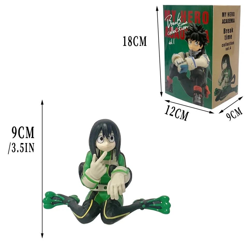 My Hero Academia Anime Figure Midoriya Izuku Bakugou Katsuki Todoroki Shoto Asui Tsuyu PVC Action Figure Collectible Model Toys