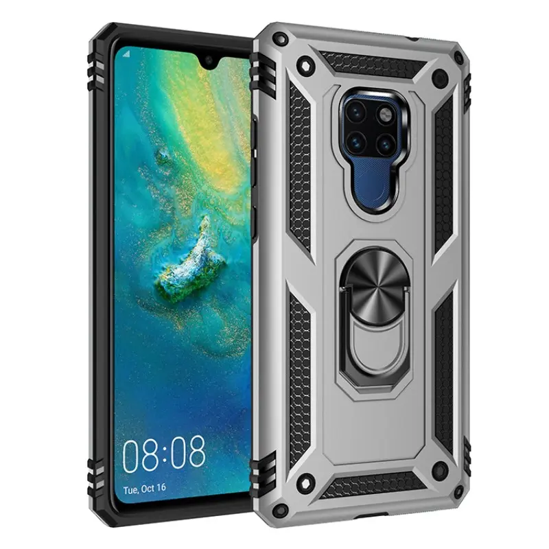 Phone case for Huawei Mate 20, Anti-Drop Dustproof Waterproof Case, with Magnetic Rotatable Stand for Mate 20 Protective Cover