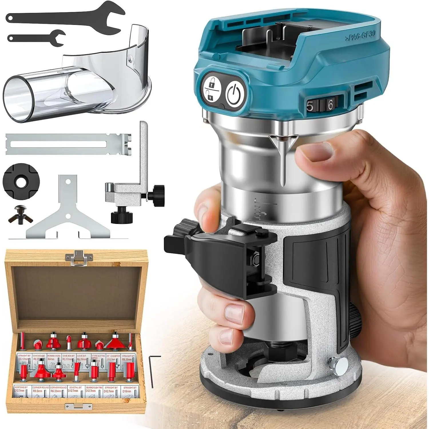15 bits (Compatible with Makita 18V)