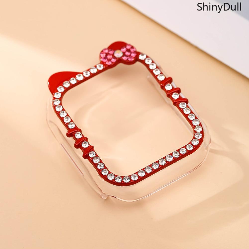 Cartoon Rhinestone Apple Watch Case – Protective Cover with Sparkly Design, Fits 38–49mm, Compatible with Series 1–11, SE, Ultra / Ultra 2, Cute Jewelry Stylh Series 11/10/9/8/7/6/5/4/3/2/1/se and sizes., Compatible with 40mm/41mm/42mm/44mm/45mm/46mm/49mm