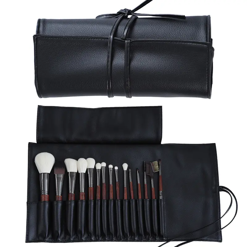 15-Hole Travel Brush Bag Roll, Waterproof Durable Design, Ideal for Cleaning Tools & Accessories, Perfect for Home Use