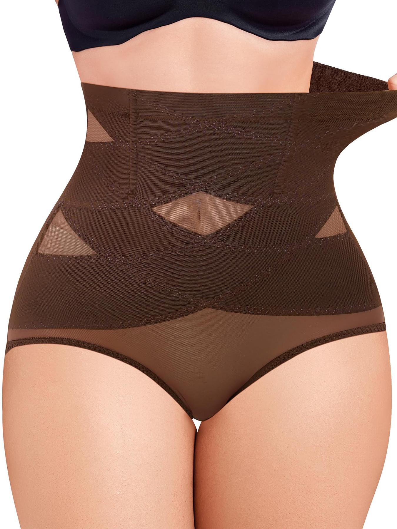 High Waist Breathable Body Shaping Pants, Shapewear, Anti-Curling Dual Layer Waistband, Butt Lifting All Season Wear, Kardashian Style Thin Fabric