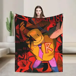 John Doe Forsaken Plush Blanket Ultra Soft Cozy Warm Bedroom Couch Sofa Throw Rug Decor Birthday Gift Christmas Gift for Fans Men Women Teens Dark Fantasy Style