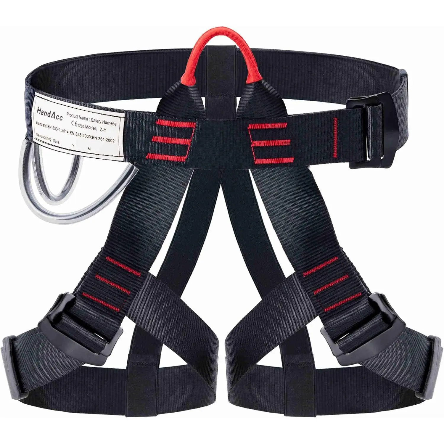 Climbing belts, Rock Climbing belt, Safety Belts for Rappelling Fire Rescuing Tree Climbing, Half Body belt for Women Man Novice