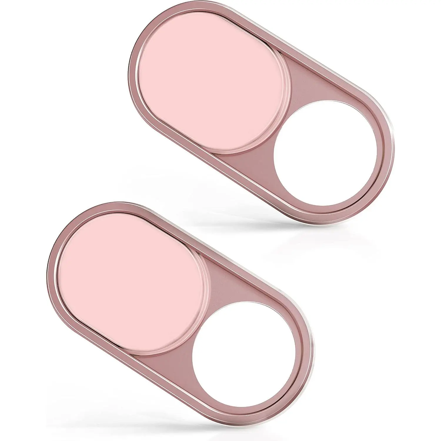 Metal Webcam Cover Slide, 0.023in Camera Cover for Laptop , MacBook Pro/Air iMac iPad Tablet  8/7/6 Plus, Echo Show/Spot Web Camera Blocker Protect Your  [2 Pack ]