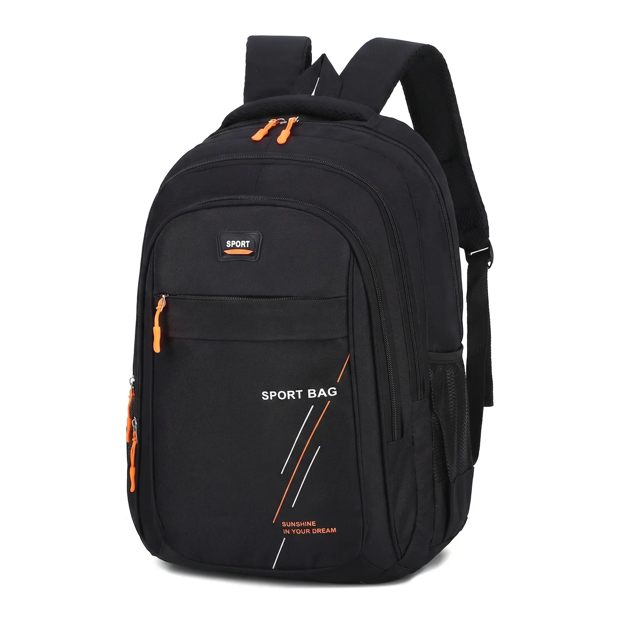 Commuter Backpack For Work Travel Large Capacity 36 55L Fits 16 Inch Laptop Wear Resistant PVC Curved Shoulder Straps Lightweight Everyday Essential