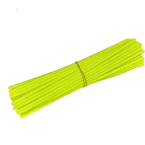 72 Packs Wheel Spoke Covers Protector for Dirt Bike Motorcycle Mountain Bike, Fluorescent Yellow