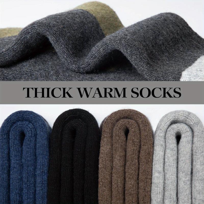 Merino Wool 20 Pairs Men's & Women's Hiking Warm Winter Round Neck Socks Thick Padding Moisture Wicking Knit Fabric Sports Stockings Tubesocks SpringStatements