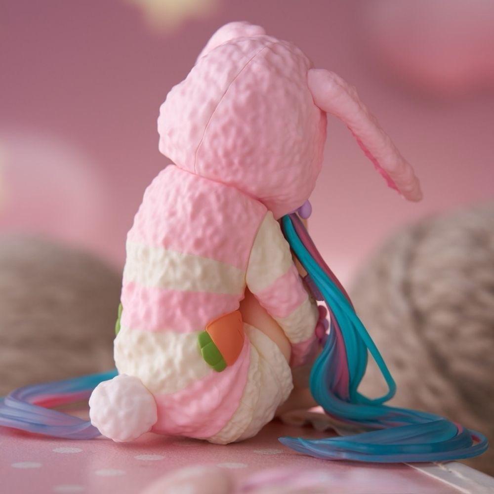 15CM Anime HATSUNE MIKU Figure Rabbit Ear Pajamas Noodle Stopper Figure Model Toy Doll Aciton Figure Collection Gift PVC