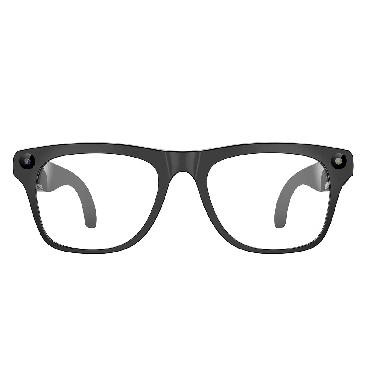 AI Smart Glasses for Business Office, 8MP Camera, HD Photo Video, Voice Control, Multilingual Translation, WiFi, Bluetooth-compatible, Replaceable Lenses, AI Camera Glasses