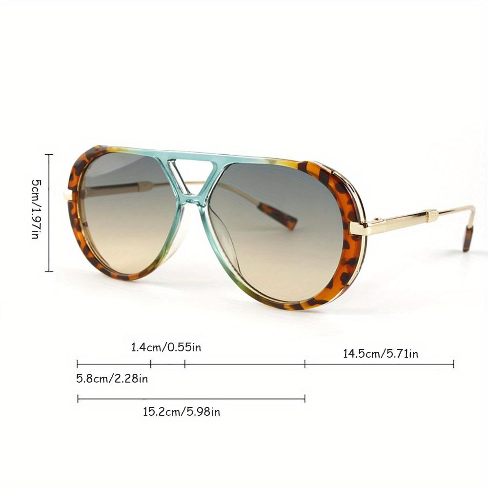 Fashionable Round Double Nose Frame Colorful Fashion Glasses-Stylish Protection Women's Gift for Birthdays, Mother's Day, Ideal for Summer Wear