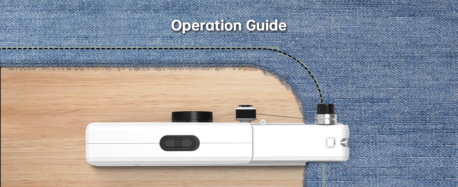 Sewing Machine for Beginners - Mini Sewing Machine, Complete Sewing Kit & Accessories - Easy Stitching for Home, Travel & DIY Repairs, Black