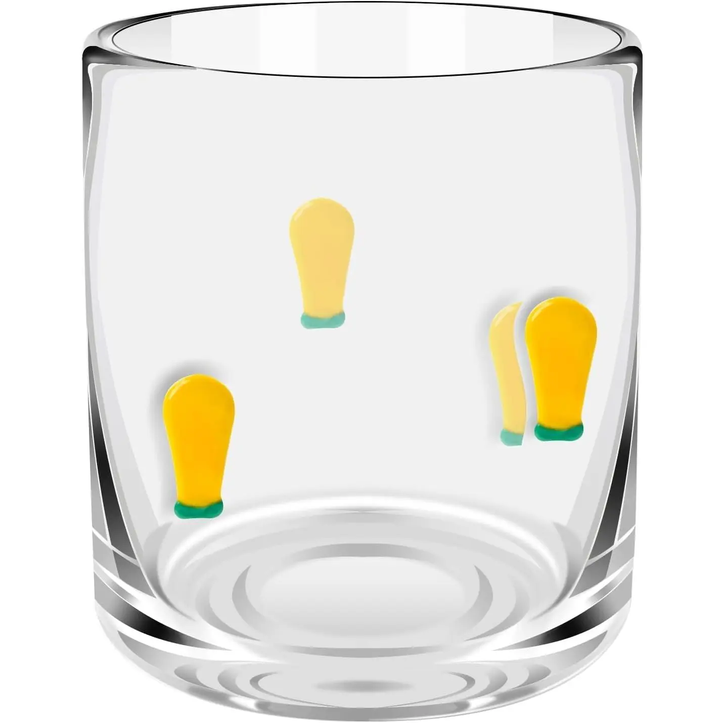 Soccer Trophy Icon Glasses 14oz Aesthetic Icon Juice Glass Cup Stemless  Drinking Glassware Gifts for Father's Day Soccer  Party Favors Supplies (Trophy)