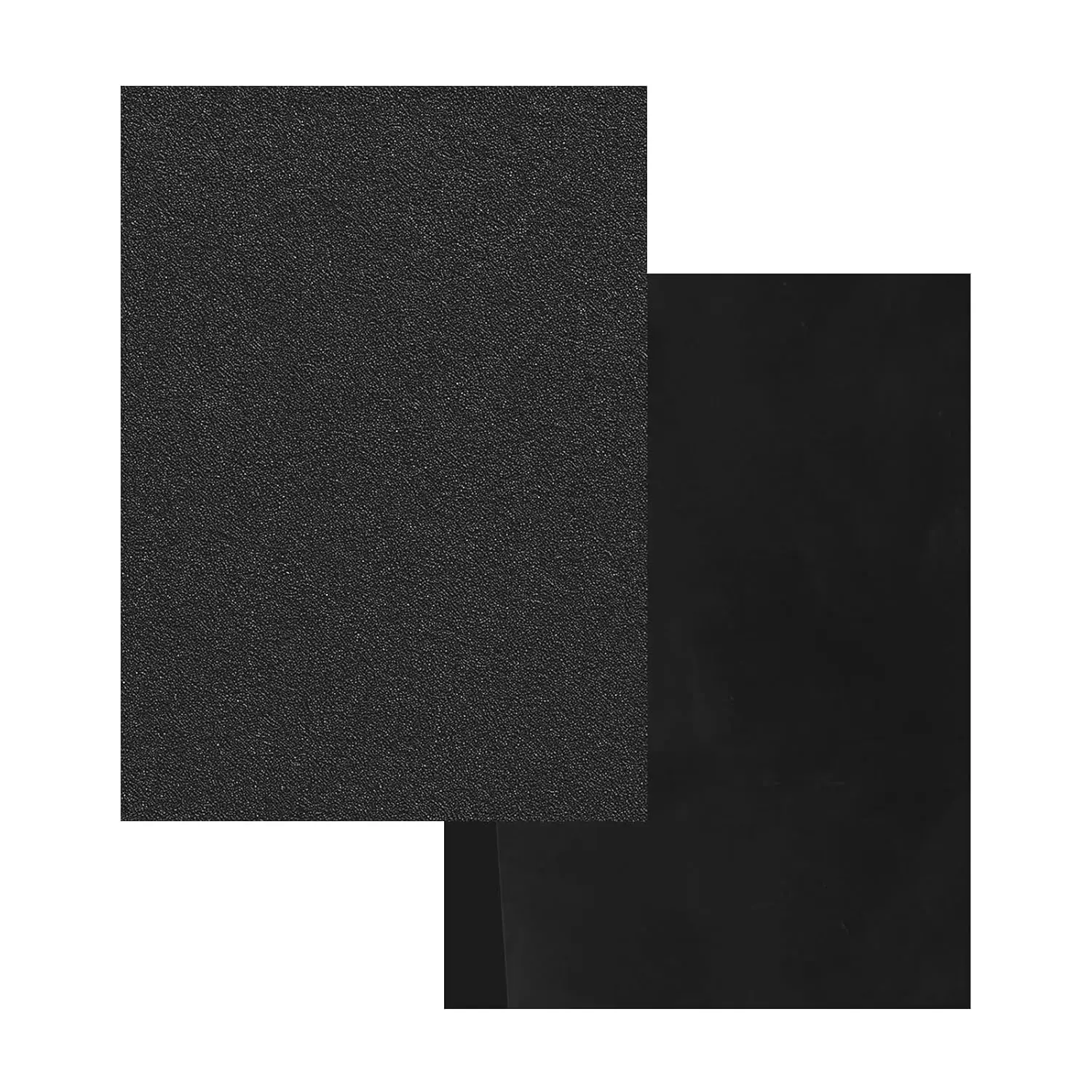 2 count ABS Plastic Sheet Black 12x8 Inch 1/8 Inch Thick for Crafts | Rigid black thermoplastic sheets for signs models crafts and DIY projects easy to cut shape and drill
