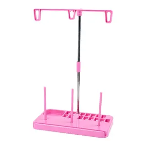 Home Sewing Machine Thread Stand, Plastic, Portable, Detachable, Anti-Tangle, Stable Threading, Ideal for Sewing Enthusiasts, DIY Crafts, Home Tailoring