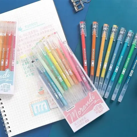 9/162/234 Colors Gift-Ready New Blue Fruit Notebook Pen, High Aesthetic Drawing Pens, Stacking Colorful Sketching, Strong Coverage Ink Flow, Art Supplies