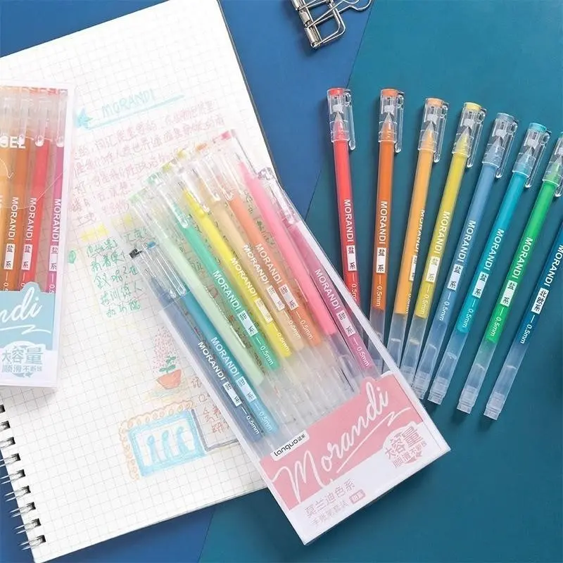 9/162/234 Colors Gift-Ready New Blue Fruit Notebook Pen, High Aesthetic Drawing Pens, Stacking Colorful Sketching, Strong Coverage Ink Flow, Writing