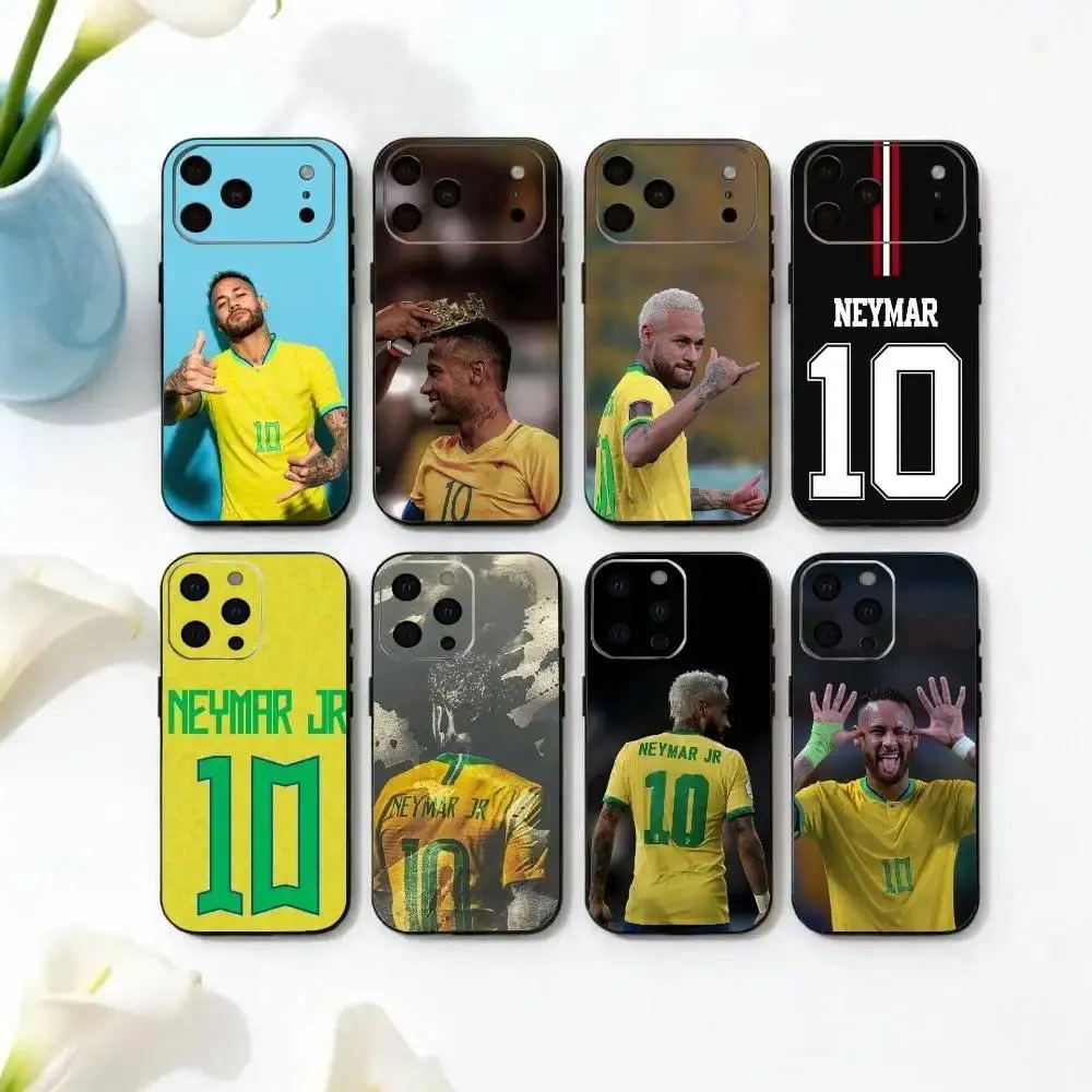 Football 10 For N-NeYmAr Phone Case Silicone Soft For IPhone 17 16 15 14 13 12 11 X XR Plus Pro Max Plus