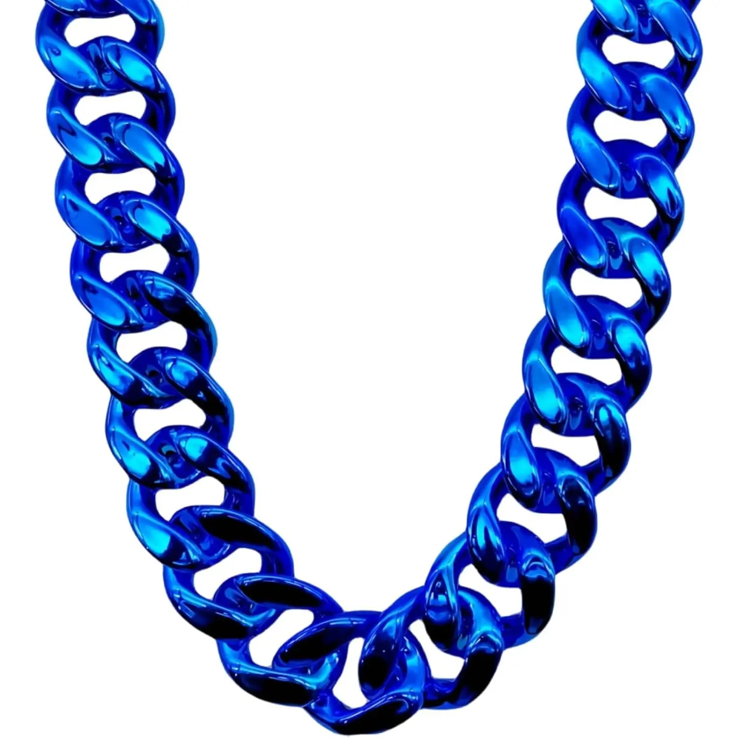 Plastic  Hop Chain Necklace, 80s 90s Costume Accessory, Men's Chunky Necklace, Big Chunky  Chain,