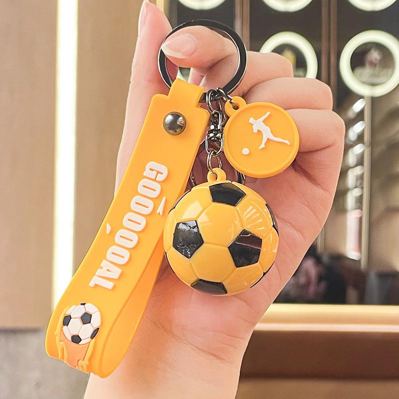 Cartoon Creative Sports Ball Football Keychain for Car, Men's Trendy Exquisite Couple Keychain, Bag Pendant Cartoon Creative Sports Ball Football Keychain for Car, Men's Trendy Exquisite Couple Keychain, Bag Pendant