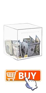 Stainless Steel Piggy Bank for Adults, Indestructible Savings Box for Cash, Must-Break-to-Open Metal Secure Money Banks for Kids, Unbreakable Coin Bank for Money Saving Plan (Black, 4.72inch)