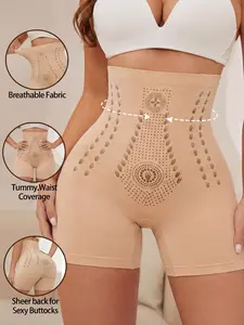 Shapewear Tummy Control Shorts - High Waisted Shapewear Underwear Body Shaper Butt Lifting Shorts Under Dresses High Waisted Butt Lifting Panties Girdle Underwear