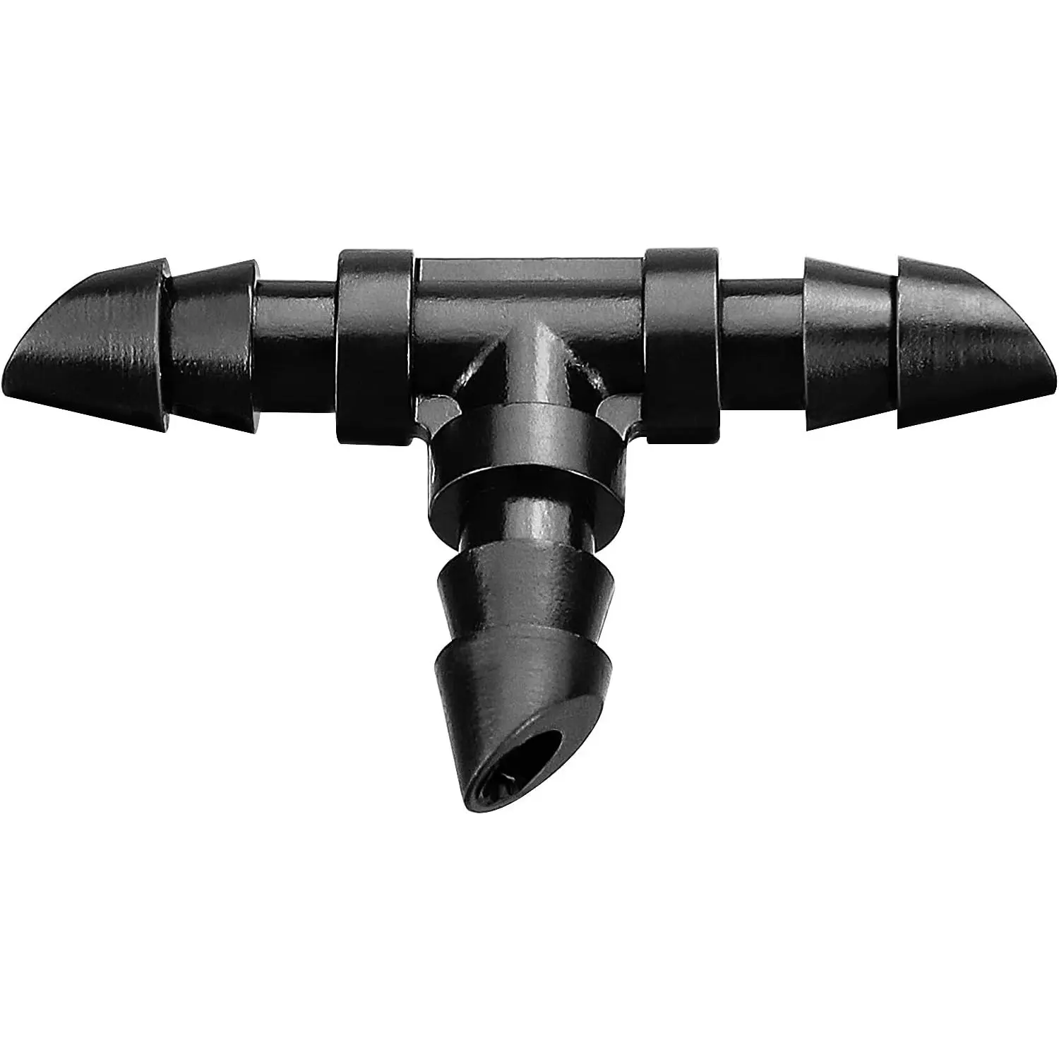 50 Pack Drip Irrigation 1/4' Barbed Elbow Fittings, Barbed Connectors Fits  1/4 Inch Tubing, Irrigation Elbow for Sprinkler System