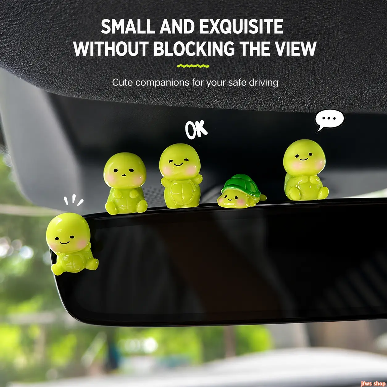 Cute Turtle Car Dashboard Ornament, a Fun and Trendy Interior Accessory for Women and Girls for Stress-Free Daily Driving, Car Accessories Cute, Accessories For Car homedecor