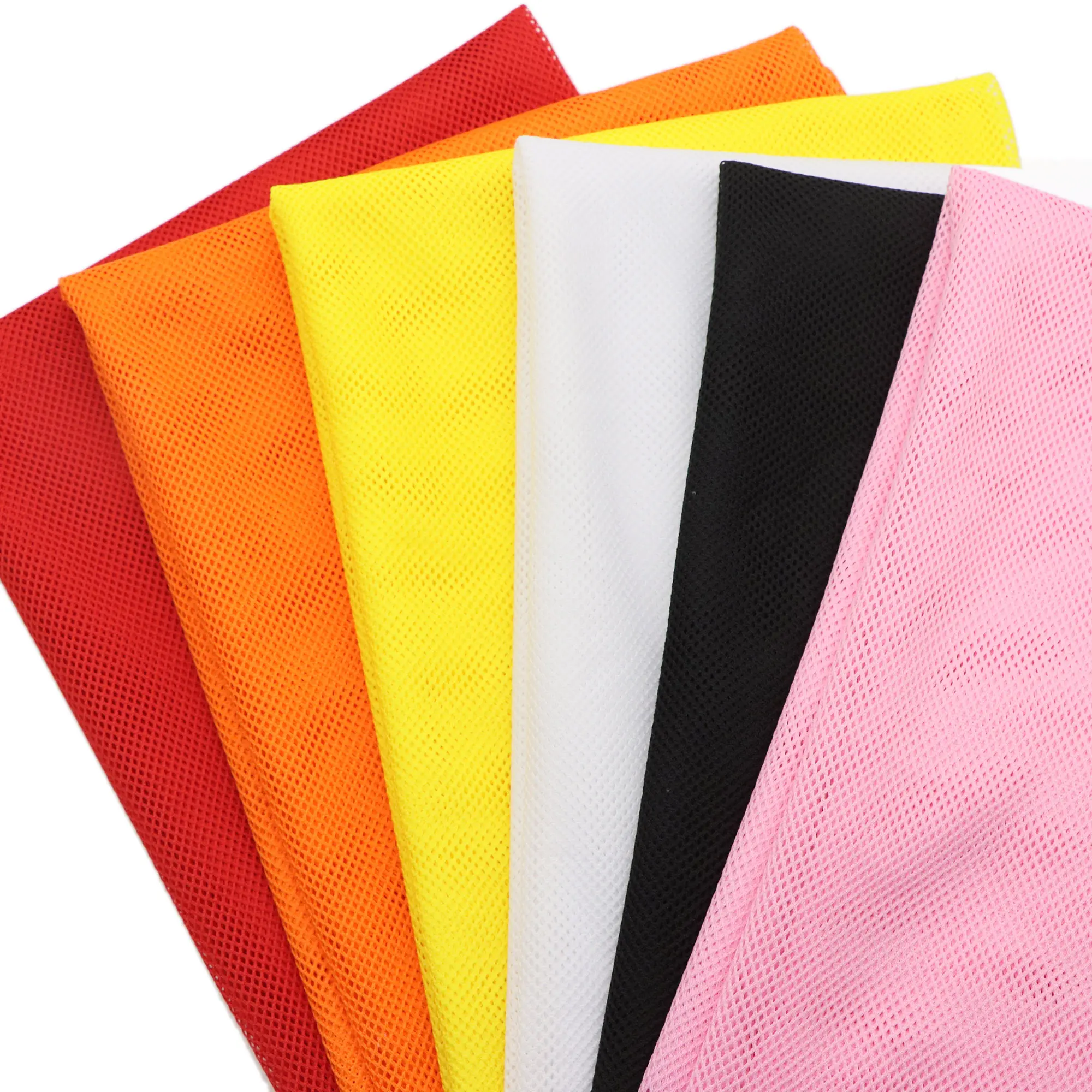 1Pc Polyester Mesh Fabric - 61.02x19.68inch Pre-cut Grid Hollow Fabric, Vibrant Colors, Durable Performance Fabric, Ideal for DIY Crafts, Sewing Projects, Machine Washable Nylon Netting, Durable & Versatile Material, Sewing Supplies Accessories