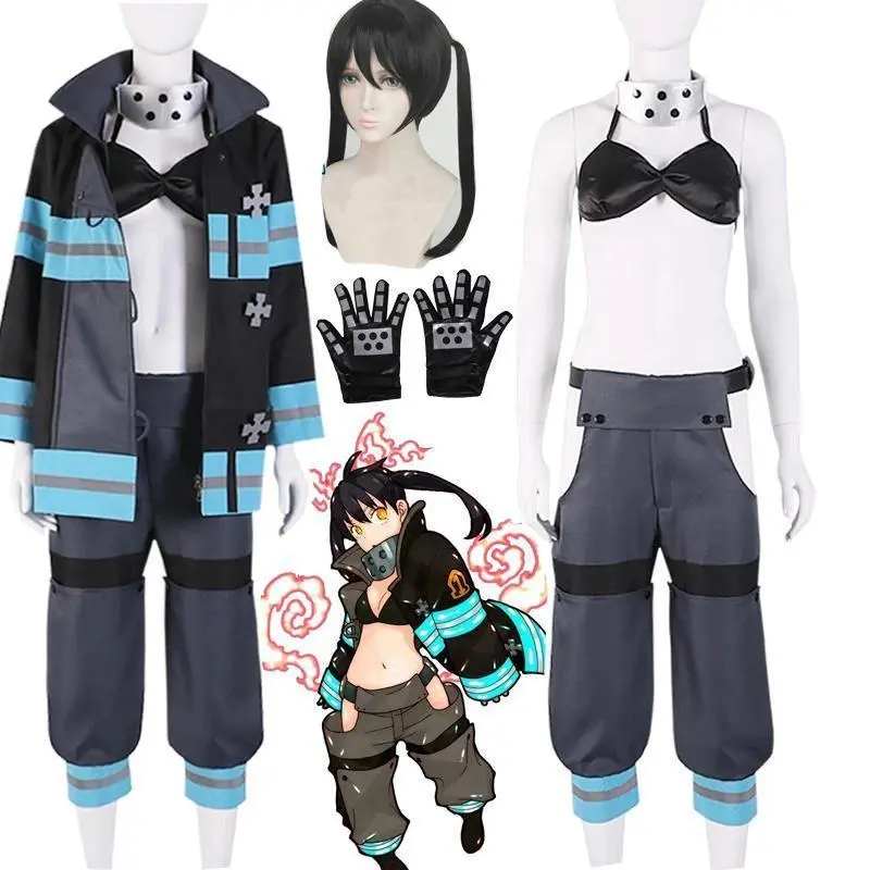 The Spot Sale Fire Force Enen No Shouboutai Enn Enn no Shouboutai Tamaki Kotatsu Cosplay Custom Halloween Christmas Costume