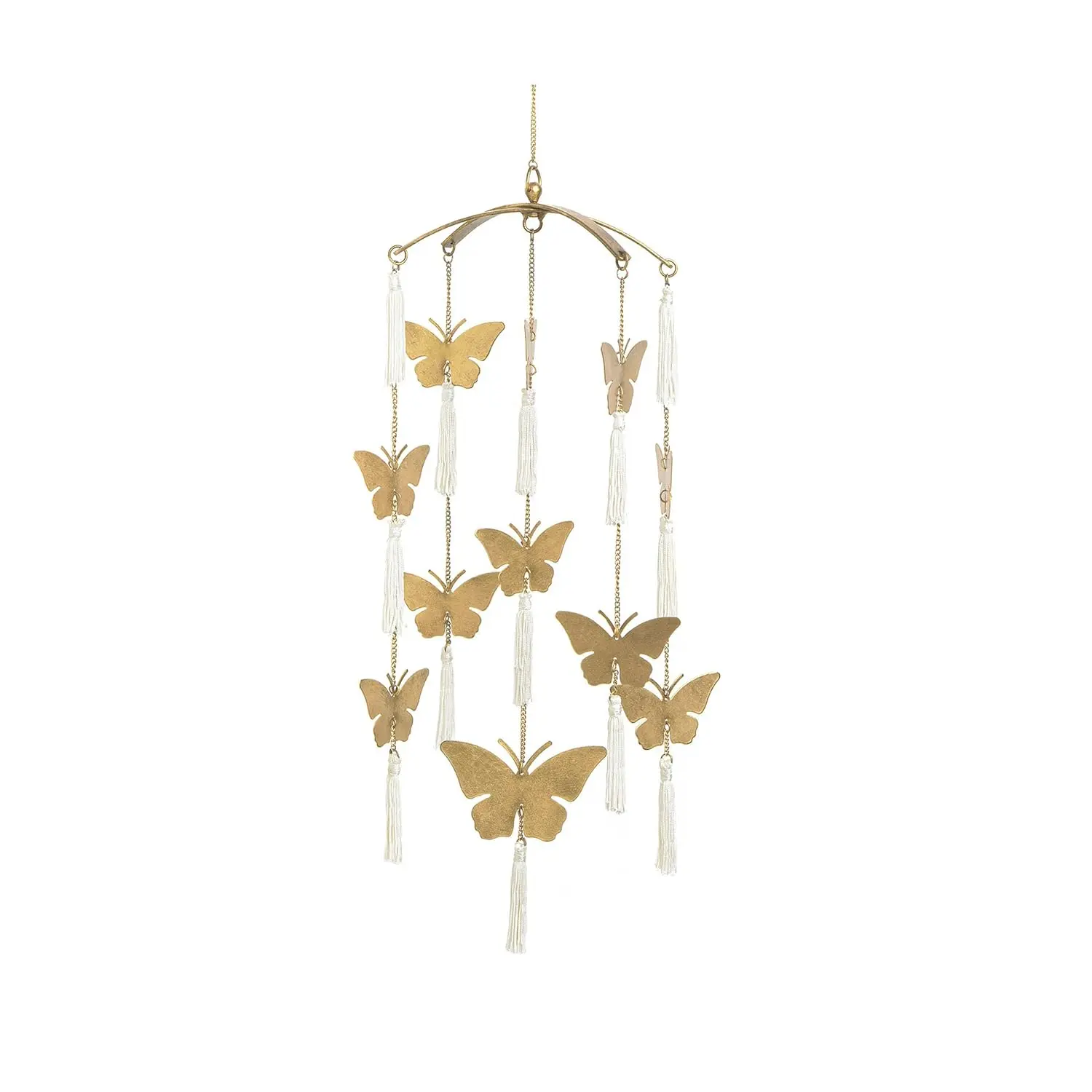 Nature-Themed Butterfly Nursery Decor, Ceiling Hanging Room Accent for Kids, 6in x 6in x 36in, Ideal Gift for Boys and Girls