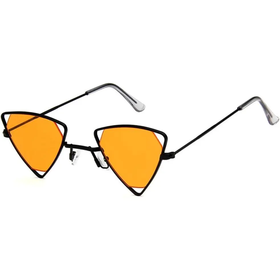 Retro Triangle Sunglasses for Men and Women, Designer Style Polarized Lenses with UV Protection for Driving and Climbing - 130mm Frame, Stylish Accessories, 130 Mm Frame Width