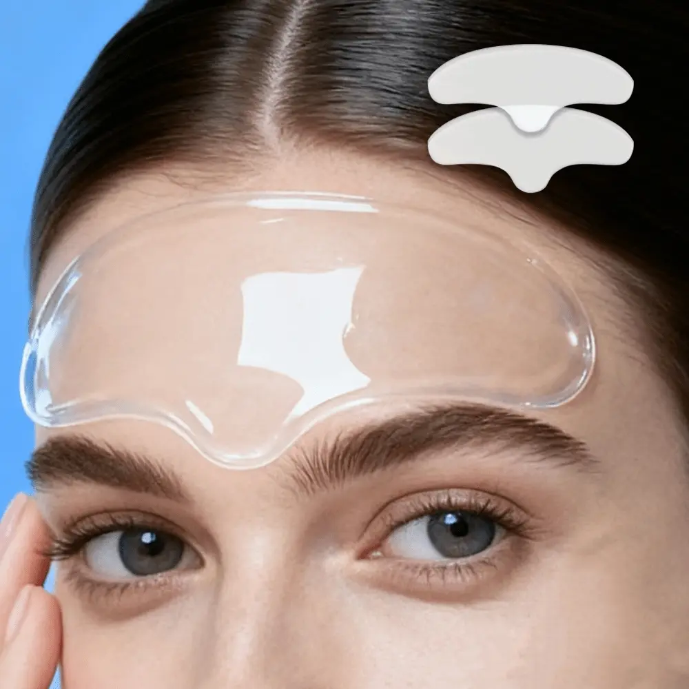 Forehead patch, transparent color, alcohol-free, patch tool, Self care tool, can be worn while sleeping. Can be given as a festive gift to friends