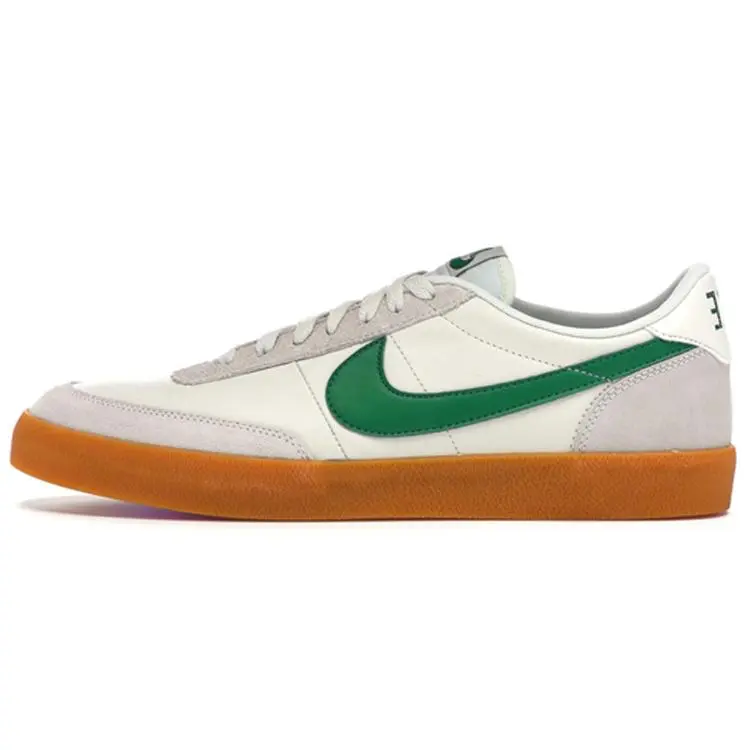 Nike Killshot 2 Suede Leather Low-Top Comfort Sneakers for Men in White and Green Verifiable, with credentials and supporting global authentication