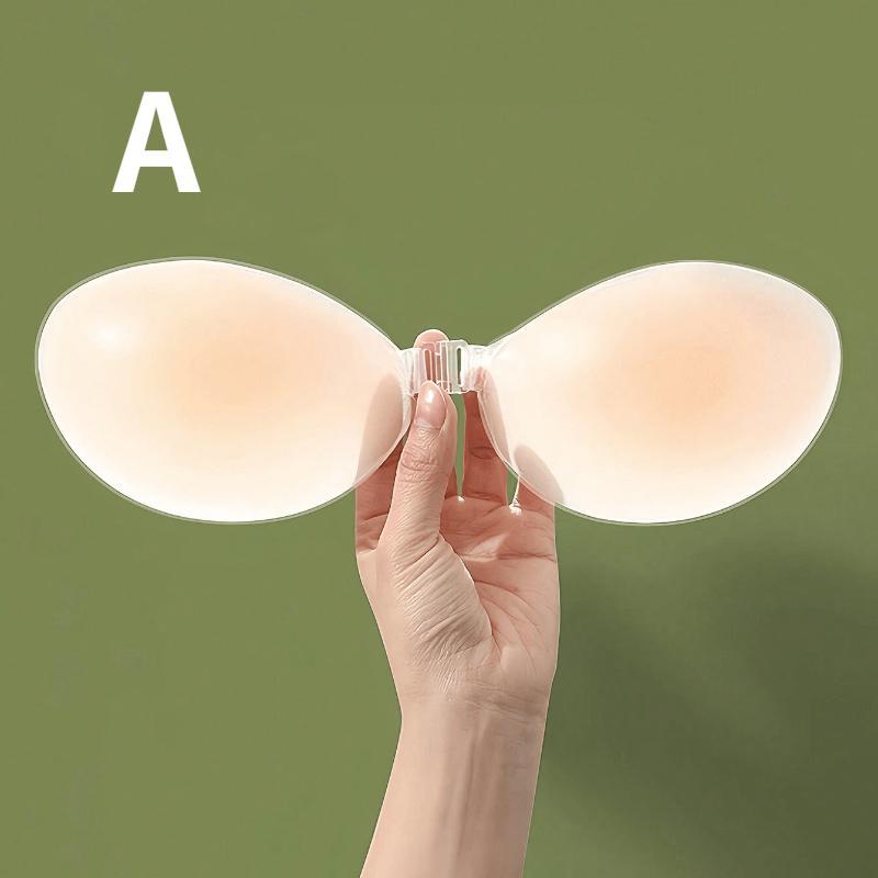 Silicone Invisible Strapless Bra, Self-adhesive Strapless Pusher Nipple Cover, Lingerie and Lingerie Accessories, Womenswear