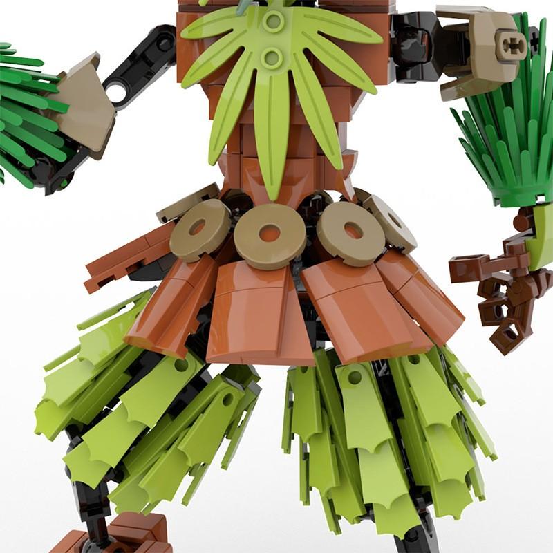 Skull Kid Building Blocks, Fantasy Adventure Character with Mask, DIY Collector Model for Action Figure Enthusiasts