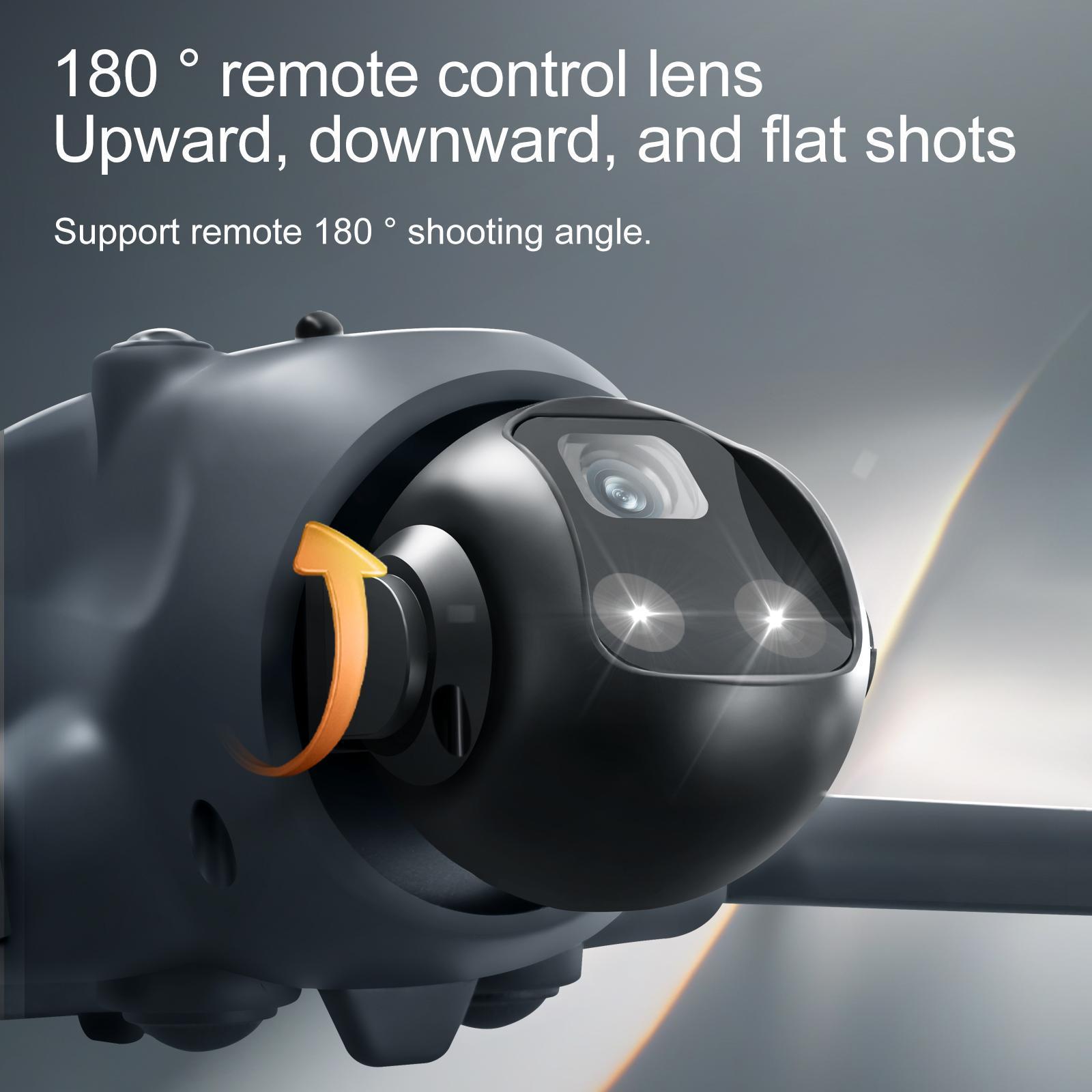 New Design GPS Drone with 180° ESC Camera 5G Large Screen Remote Control Lifting and Obstacle Avoidance Head Brushless Power GPS Return for Amateur Players.
