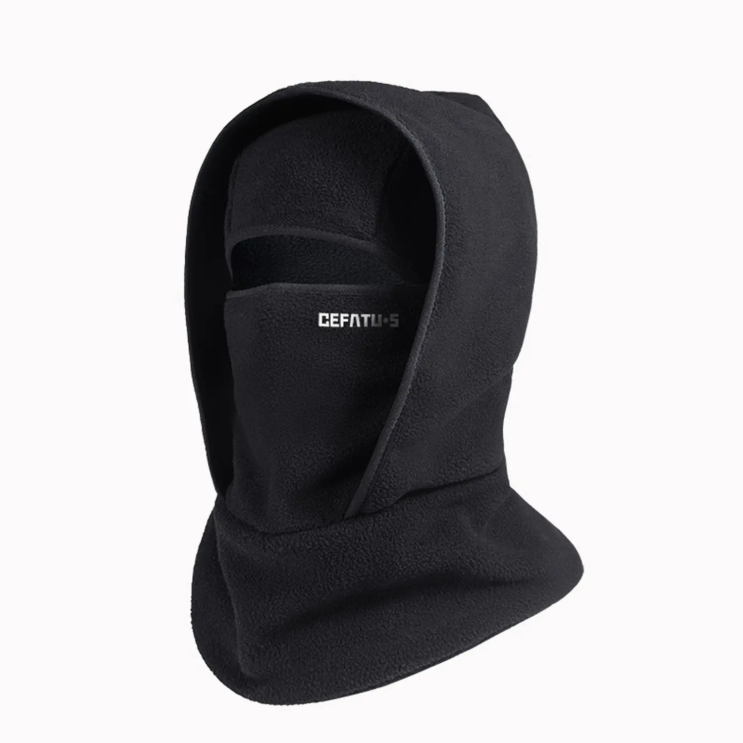 Winter Cycling Headwear 3-In-1, Warm Hat + Neck Gaiter + Windproof Mask, Outdoor Biking, Cold Weather Sports Protection, Cycling Face Cover