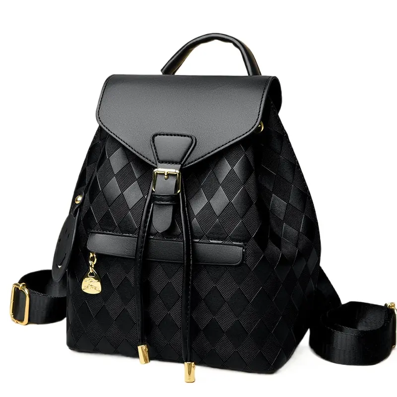 New Women's Classic Plaid Casual Backpack, Stylish Lightweight Daypack for Work Commute, Office, Weekend Travel,Durable Premium Fabric, Adjustable Padded Shoulder Straps, Secure Zipper Closure, Versatile Comfortable Everyday Carry Bag