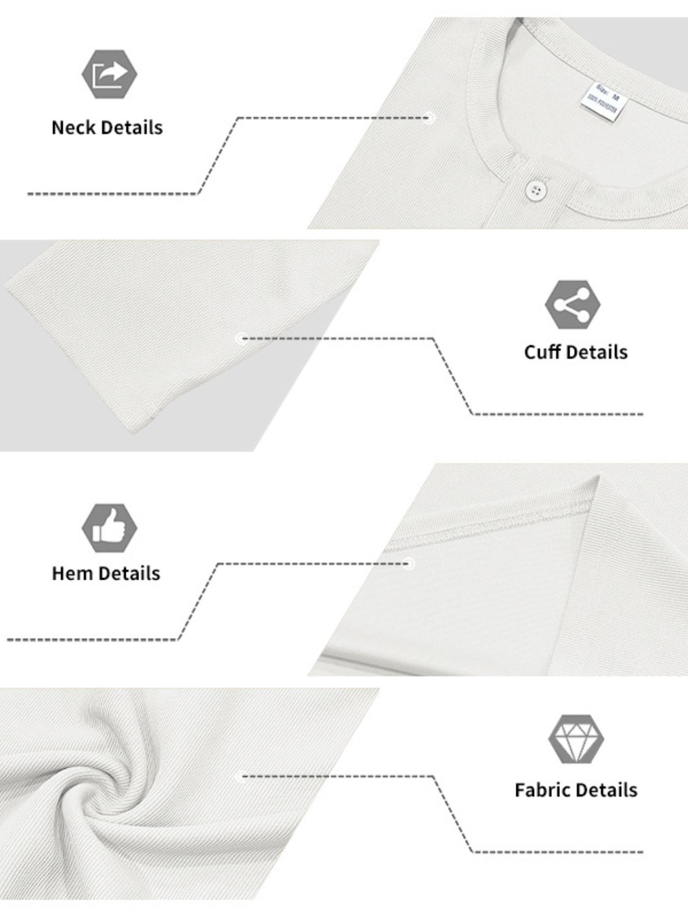 Men's Long Sleeve Henley Shirt, Casual Fashion Fitted Knit Top, Knitwear, Menswear, Comfortable Soft Fabric, Spring & Fall Wear, Bestseller Style