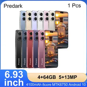 Predark I25 Ultra Smartphone, 6.93-Inch Large Screen, 4GB RAM 64GB Storage, Dual Camera, 4100mah Battery, Octa-Core Processor, Android 10, Dual Sim