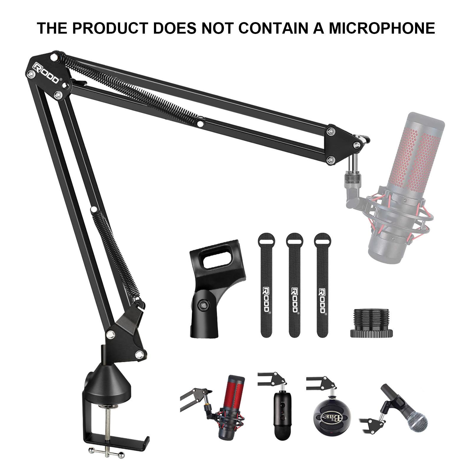 AK-35 microphone bracket arm-professional suspension boom telescopic bracket | compatible with Blue Yeti/ Snowball/Quadrcast/Elgato | Live recording artifact | Tik Tok /TikTok/K song/game anchor is required.