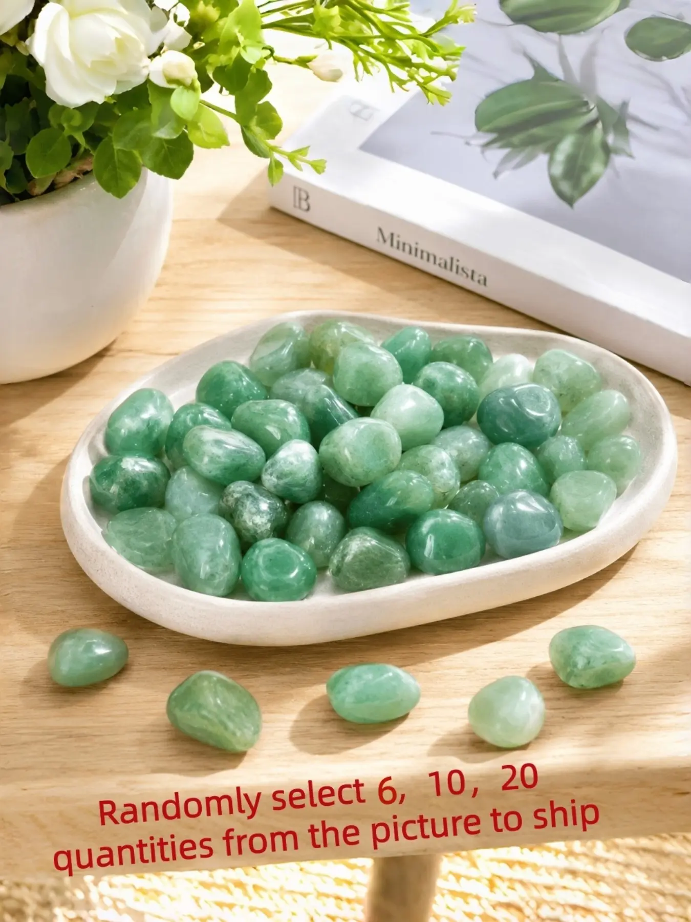 6/10/20pcs Natural Irregular Shape Polished Donglin Stone, Home Desktop Decor, Gift Collection, Daily Gifting, Stone Texture