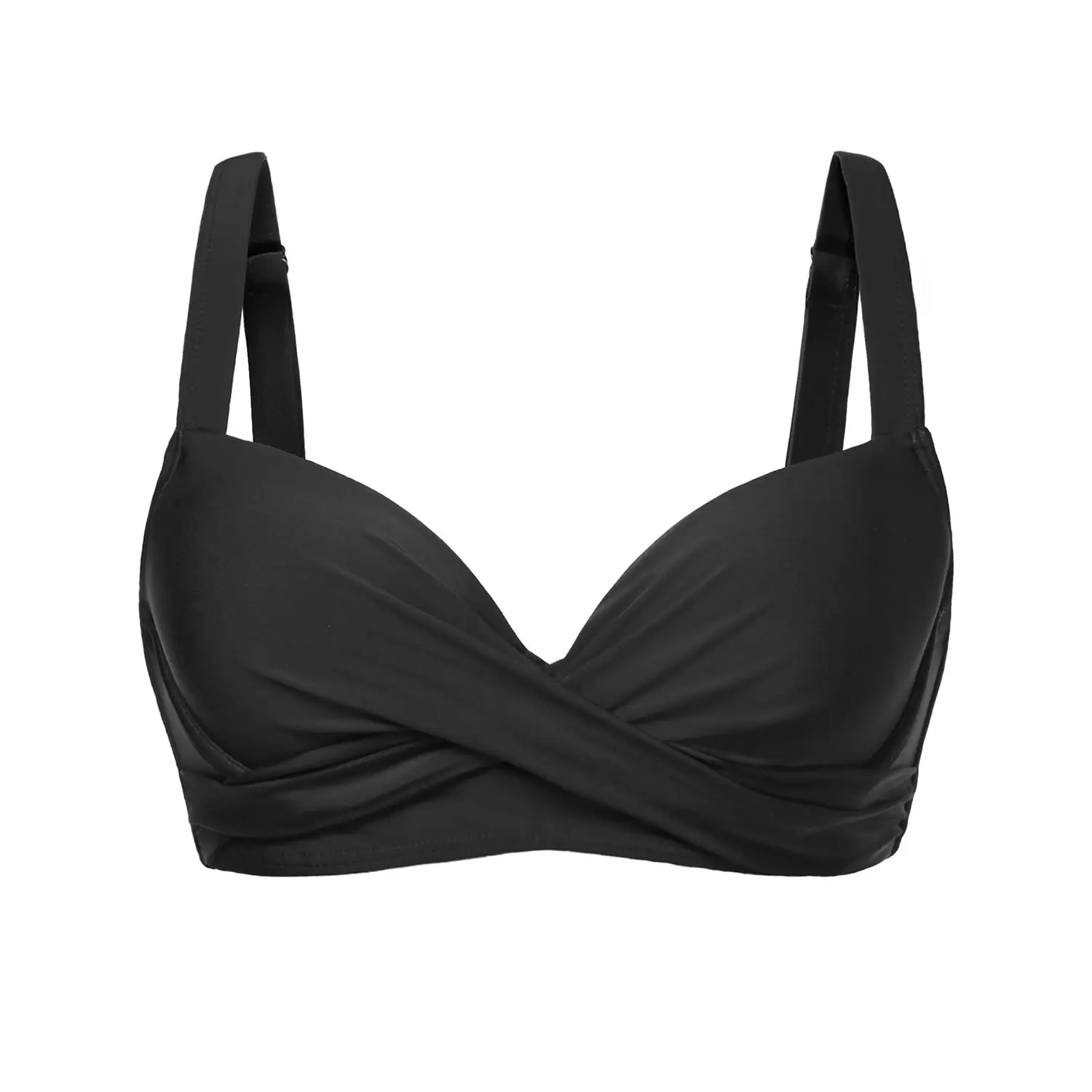 Aqua Eve Women Underwire Bikini Top - Push Up Swim Top Only Bra Padded Swimsuit Tops Bathing Suit Tops