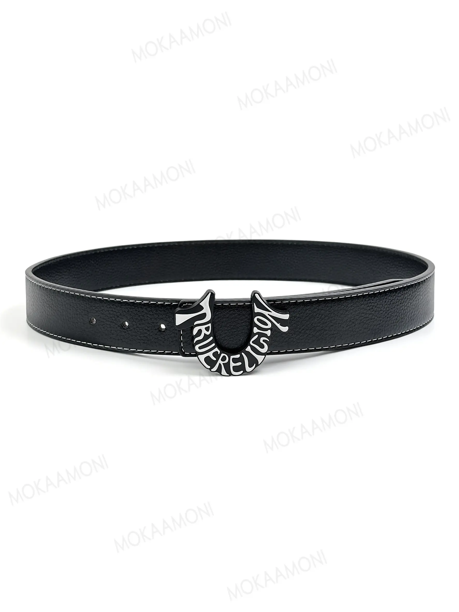 Men's Vintage Letter Buckle Belt, Casual All-Season Accessory, Perfect for Daily Outings and Dates, Elevate Your Wardrobe Style