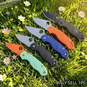 1pc Multifunctional Edc Pocket Knife, Non-Slip Grip, High Hardness Blade, Compact Design, Ideal for Camping & Travel, Men's Gift