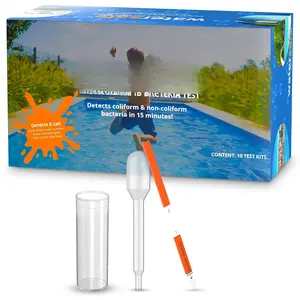 Pool and  Rapid  Test by , Detects Down to 1 /uL, including E. coli, Salmonella and , Pack of 10